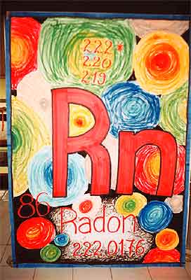 Plakat promocyjny  Program radonowy